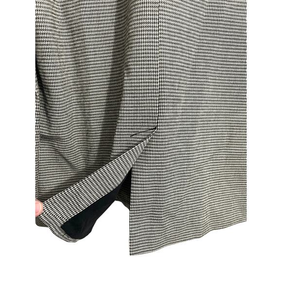Madewell Dorset Oversized Blazer in Houndstooth Womens Medium Black Ivory - Picture 11 of 12